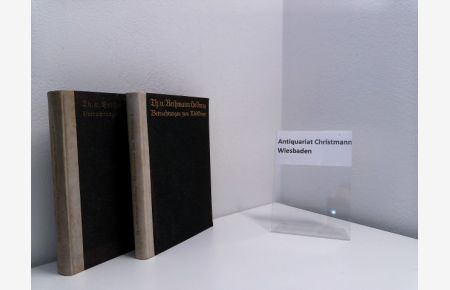 Betrachtungen zum Weltkriege. 2 Bände: 1. / Erster Teil: Vor dem Kriege; 2. / Zweiter Teil: Während des Krieges  - Hrsg. von Jost Dülffer