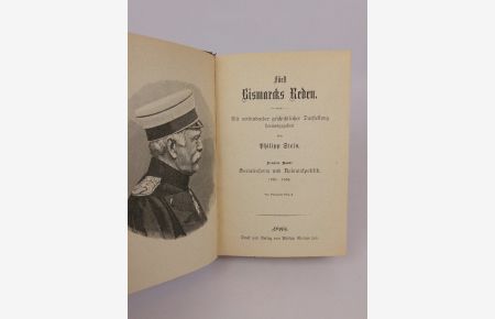 Fürst Bismarcks Reden. Neunter Band: Socialreform und Kolonialpolitik. 1882-1884.