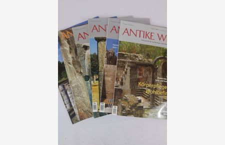 Antike Welt - Zeitschrift für Archäologie und Kulturgeschichte 35. Jahrgang 2004 6 Hefte komplett