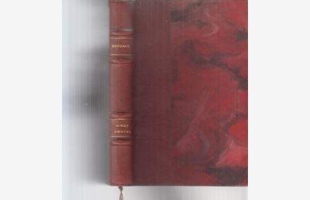 Vingt Contes de Boccace. Traduits de l'italien par Antoine Le Macon. Illustrations de Brunelleschi.