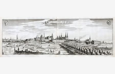 Chur. Fürstl. Resi. St. Berlin: v. Cöln - Berlin Panorama Gesamtansicht