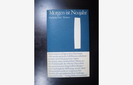 Morgen ist Neujahr. Roman