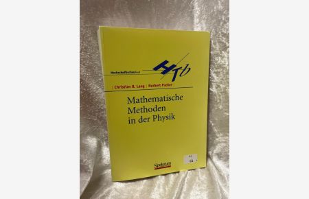 Hochschultaschenbuch:Mathematische Methoden in der Physik