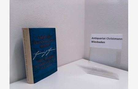 Über die französische Bühne und andere Schriften zum Theater.   - Heinrich Heine. Hrsg. u. eingel. v. Christoph Trilse-Finkelstein Jochanan Ch.
