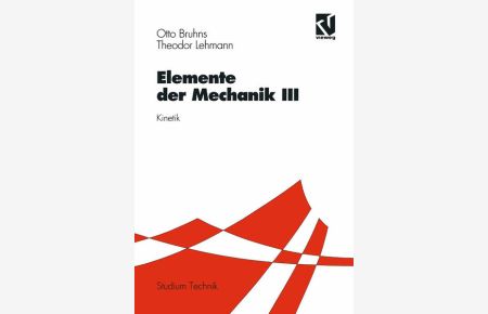 Elemente der Mechanik III  - Kinetik