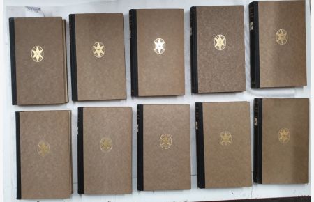 Jahrbuch der Sammlung Kippenberg. Komplett in 10 Bänden. 1921-1935