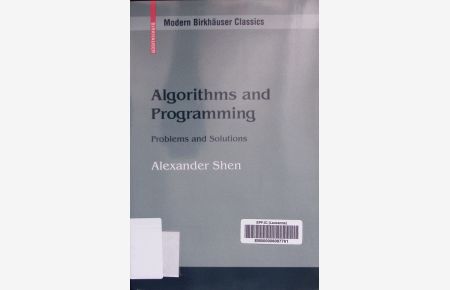 Algorithms and Programming.   - Problems and Solutions.