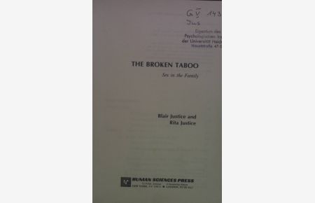 The Broken Taboo: Sex in the Family.