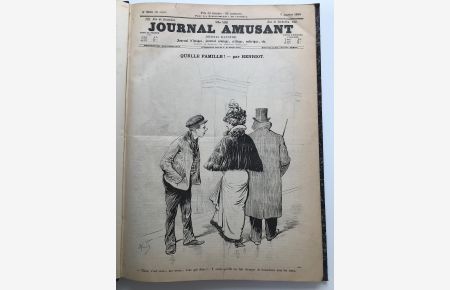 Journal Amusant,   - Journal Illustré, Journal d'images, journal comique, critique, critique, satirique, etc.