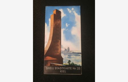 Shell Stadtkarte Nr. 25: Kiel 1934/ 35  - Shell Stadtkarte Nr. 25