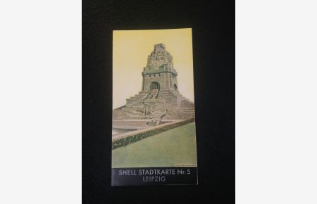 Shell Stadtkarte Nr. 5: Leipzig 1940  - Shell Stadtkarte Nr. 5