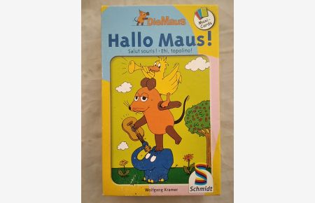Schmidt 51102: Die Maus - Hallo Maus! [Kartenspiel].   - Achtung: Nicht geeignet für Kinder unter 3 Jahren.