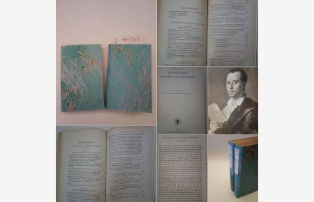 Winckelmann und seine Zeitgenossen I und II. Vierte Auflage mit einer Einführung von Ludwig Curtius * 2 Bände (vollständig)
