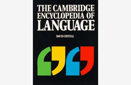The Cambridge Encyclopedia of Language