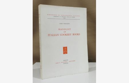 Handlist of Italian cookery books.