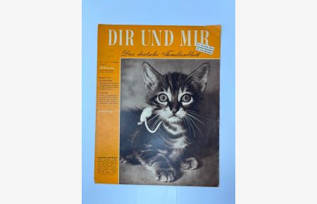 Dir und Mir Das Familienblatt Nr. 7 4. Jg. 1952