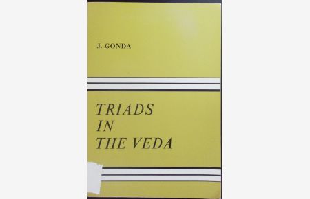 Triads in the Veda.