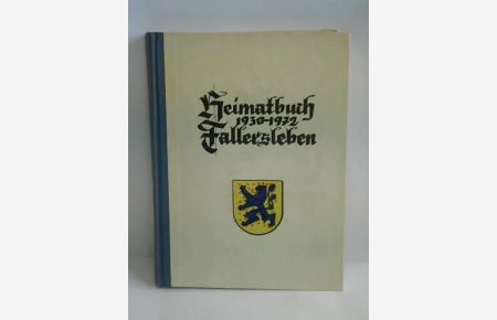 Heimatbuch Fallersleben. 1930 - 1972.