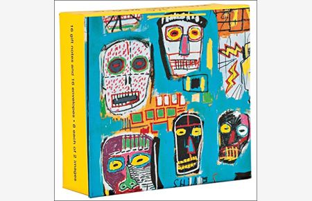 Jean-Michel Basquiat : Mini Grußkartenbox.