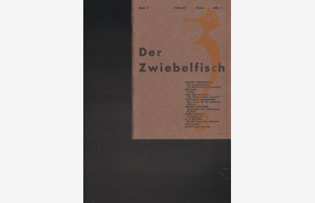 Der Zwiebelfisch.   - 25.Jahrgang 194/47, Heft 5.