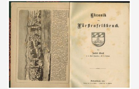 Chronik von Fürstenfeldbruck. Von Jakob Groß.