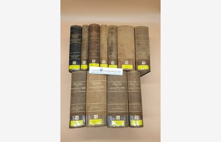 Gmelin-Kraut's Handbuch der anorganischen Chemie: Band 1-5 (11 Bände)