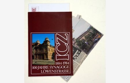 1884-1984 - 100 Jahre Synagoge Zürich .