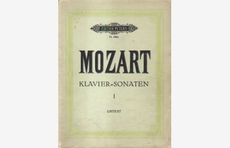 Sonaten für Klavier zu zwei Händen.