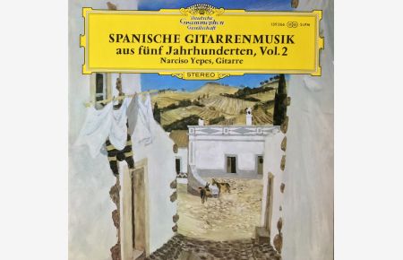 Spanische Gitarrenmusik aus fünf Jahrhunderten, Vol. 2 [Vinyl, LP]