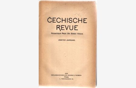 Cechische Revue. Zweiter Jahrgang