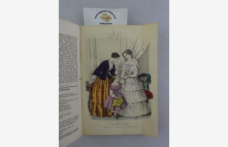 Allgemeine Muster-Zeitung. Album für weibliche Arbeiten und Moden. 1851 ACHTER Jahrgang.