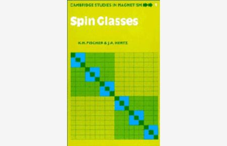 Spin Glasses (Cambridge Studies in Magnetism, Band 1)