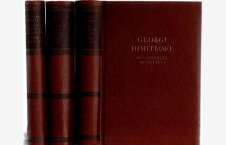 Ausgewählte Schriften in drei Bänden, Band 1: 1903-1920, Band 2: 1921-1935, Band 3: 1935-1948,