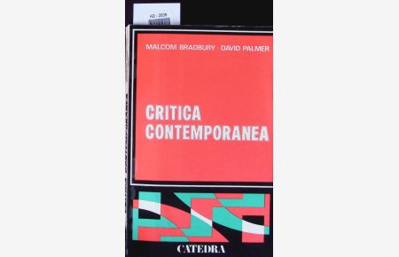 Critica contemporanea.   - (traduccion de manuel de la escalera).