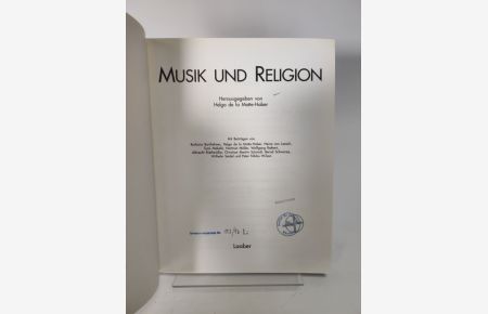 Musik und Religion.