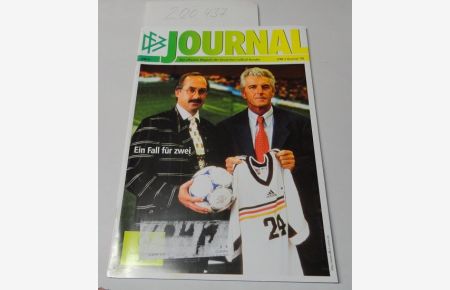 DFB-Journal : Das offizielle Magazin des Deutschen Fußball-Bundes : Heft 3/98 ;