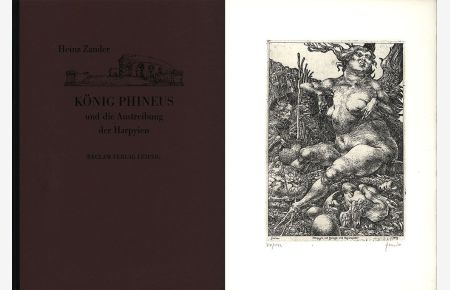 König Phineus und die Austreibung der Harpyien.