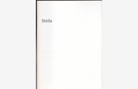 Programmheft: Stella. Ein Schauspiel für Liebende - Johann Wolfgang von Goethe