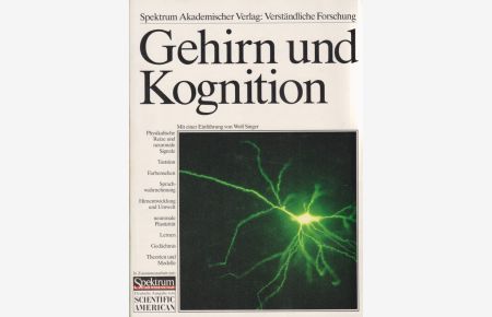 Gehirn und Kognition.   - mit einer Einführung von Wolf Singer / Verständliche Forschung.