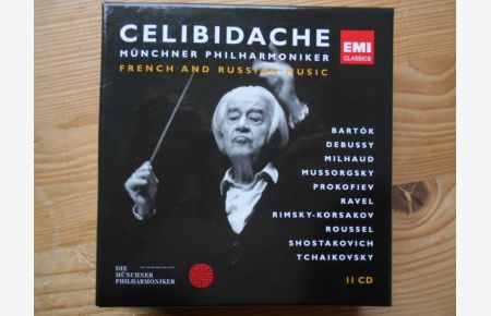 Celibidache : French And Russian Music (Live recordings incl. applause, 11 CD)