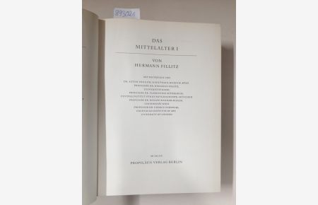 Propyläen Kunstgeschichte in achtzehn Bänden. Band 5 : Das Mittelalter I.