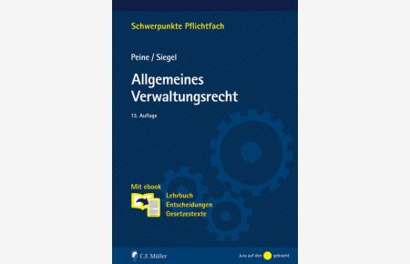 Allgemeines Verwaltungsrecht  - Mit ebook: Lehrbuch, Entscheidungen, Gesetzestexte