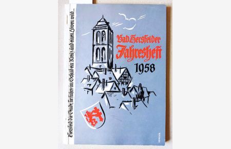 Bad Hersfelder Jahresheft 1958.