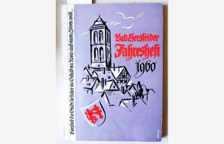 Bad Hersfelder Jahresheft 1960.