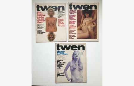 twen,   - 3 Hefte des Jgs. 1970 (Nr. 1/2, 3, 4),