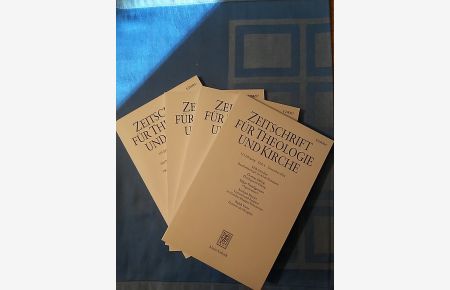 Zeitschrift für Theologie und Kirche 111. Jahrgang; Heft 1-4 (4 Hefte komplett) März - Dezember 2014.