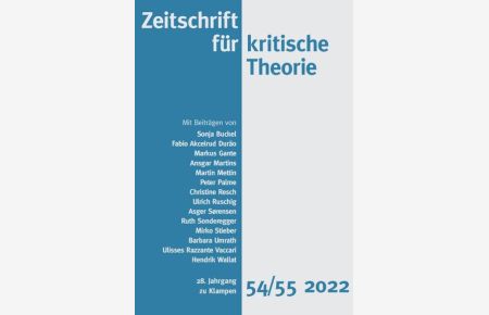 Krit. Theorie 2022 ZKT54/55