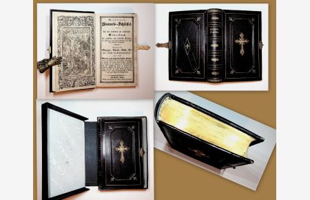 Mittlerer Himmels-Schlüssel ein sehr nützliches und trostreiches Gebetbuch für geistliche und weltliche Personen, für schwangere und säugende Weiber, dann Christen beiderlei Geschlechts ; enthaltend: Morgen-, Abend-, Meß-, Vesper-, Beicht- und Kommuniongebete ; wie auch Gebete zum hochwürdigsten Sakramente des Altars [etc], für kranke und sterbende Personen und für die armen Seelen im Fegfeuer; vermehrt mit einer Kreuzwegandacht in Bildern und allen Meß- und Kirchenliedern.