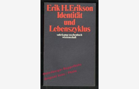 Identität und Lebenszyklus: Drei Aufsätze - Erikson, Erik H.