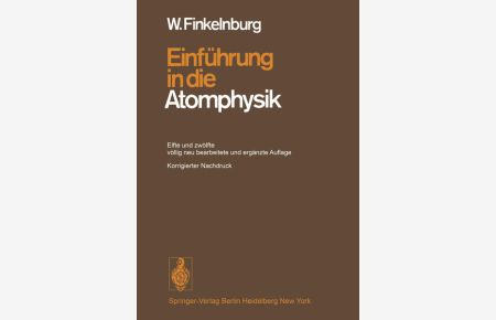 Einführung in die Atomphysik (German Edition)
